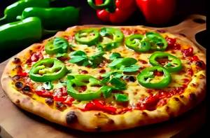 Capsicum pizza [6 inches]