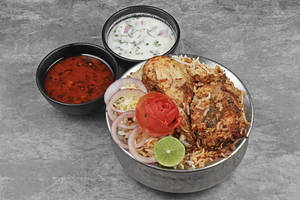 Hyderabadi Chicken Dum Biryani