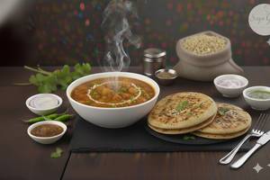 Mix Veg With 2 Plain Kulcha