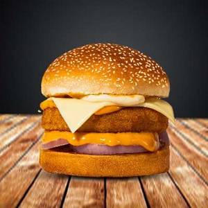 Spicy Paneer Makhani Cheese Burger