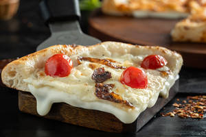 Woodfired -  Creamy Burrata CheeseBlast Pizza