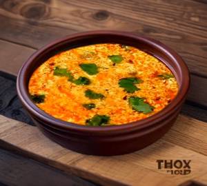 Dahi tikhari + 1 butter bajri rotla