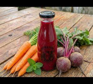 Carrot Beetroot Juice (Cold Pressed) (No Added Sugar)
