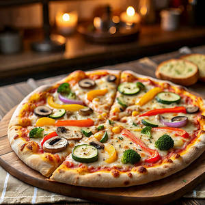 Farm Fresh Vegetable Pizza
