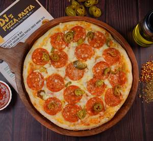 Spicy Chicken Pepperoni Pizza