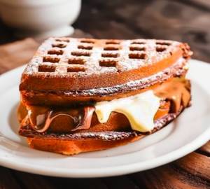 Coffee mocha waffle