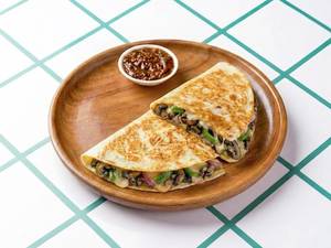 Mushroom Quesadilla