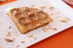 Almond Praline Waffle