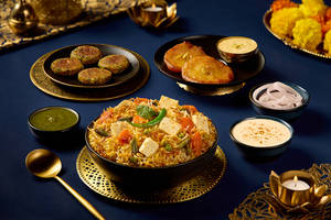 Veg Biryani 3 Course Feast (Serves 2)
