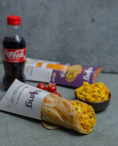 Paneer Bhurji Kathi Roll