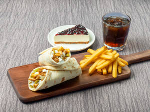 Chicken Shawarma Wrap Meal