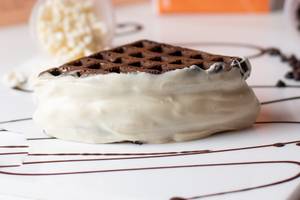 Dark & White Fantasy Waffle Sandwich