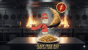Flash Man Chicken Fried Rice