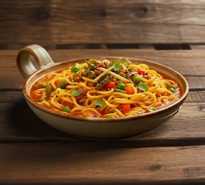 Barsana vegetable fry tadka maggi [serves 1-2]