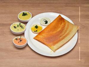 Sweet corn cheese dosa