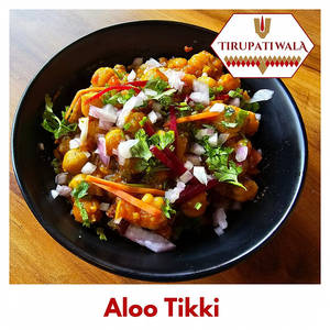 Aloo Tikki With Chole