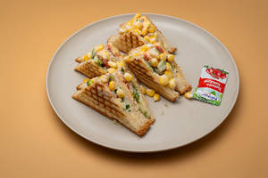 Corn Masala Sandwich