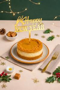 New Year Biscoff Bento Cheesecake (300 Gm)