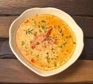 Kadhi +Butter Bajri Rotlo 1