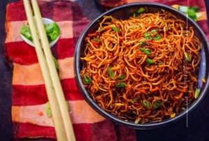 Egg Schezwan Fried Noodles