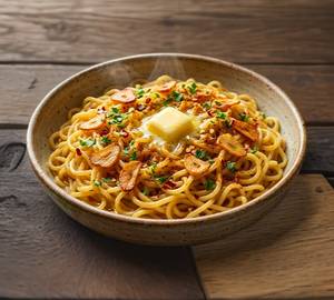 Special butter chilli garlic masala maggi