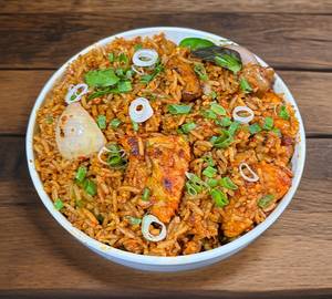 Thai Basil Fried Rice Prawns