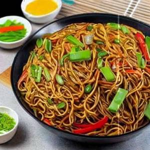Veg Hongkong Fried Noodles
