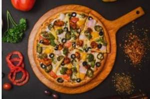 Barbecue Veg Pizza