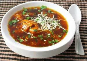 Chicken Manchurian Soup