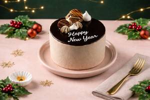 New Year Choco Bento Cake (300 Gm)