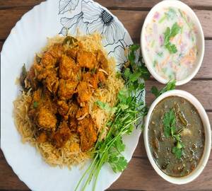 Chicken Fry Piece Mini Biryani