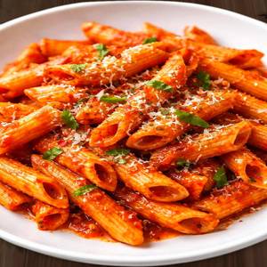 Red sauce pasta