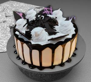 Eggless black forest cake