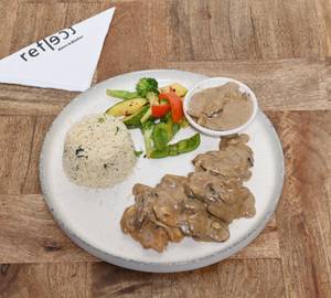 Grilled Chicken With Cajun Mushroom Sauce