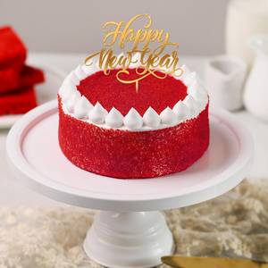 New Year Red Velvet Cake (450 Gm)