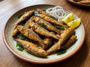 Silver Fish  Rava Fry   [15 Pc]