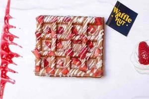 Cream Cheese Strawberry Waffle 1