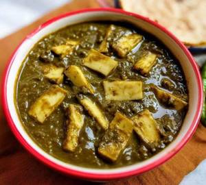 Jain Palak Paneer