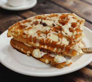 Belgian White Chocolate Waffle 💖