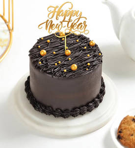 New Year Truffle Bento Cake (300 Gm)