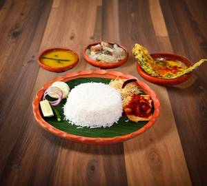 Bata fish thali