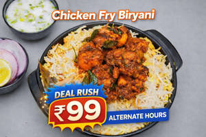 Mini Chicken Fry Biryani [Single Serve]