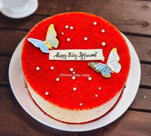 Red Velvet Butterfly Cake 500gm