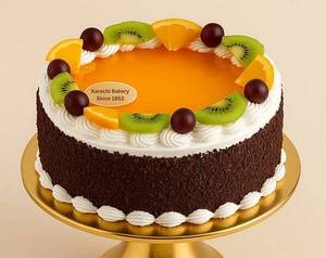 Orange Chocolate Cake Eggless (900gms)