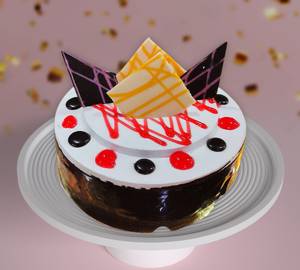 Eggless special black forest cake