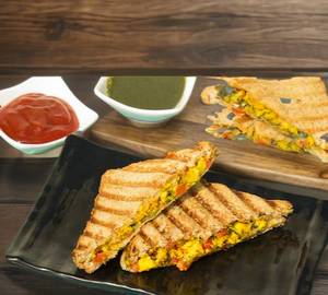 Grilled paneer sandwich