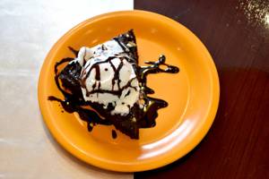 Brownie With Ice Cream