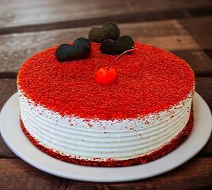 Red Velvet cake heart