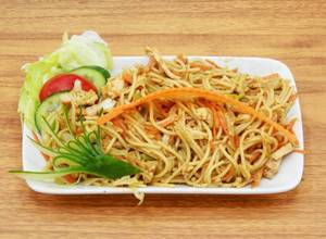 Chicken noodles