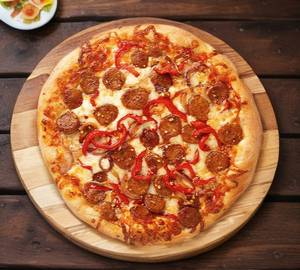 Cheese and chicken sausage